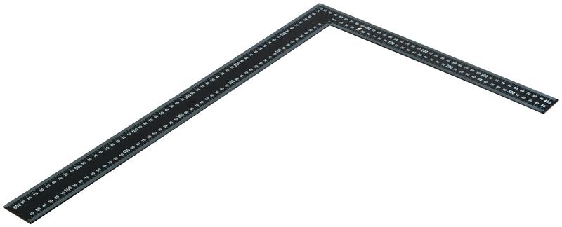 Угольник столярный цельнометаллический крашеная шкала 400х600мм FIT 19624