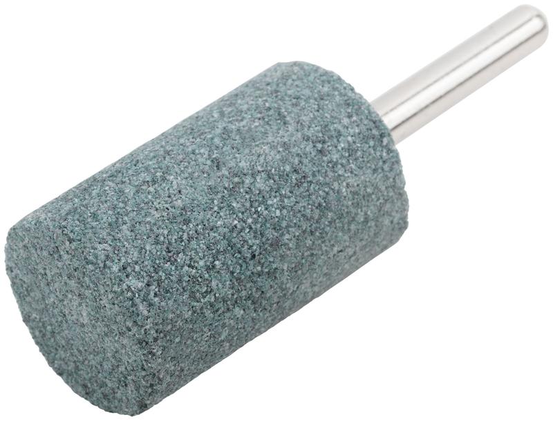 Шарошка абразивная по камню/мрамору/кафелю хвостовик 6мм цилиндр 25х40мм FIT 36971