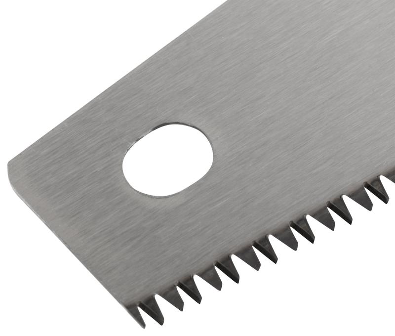 Ножовка по дереву средний каленый зуб 7 ТPI 3D заточка пласт.прорезиненная ручка профи 450мм FIT 40445