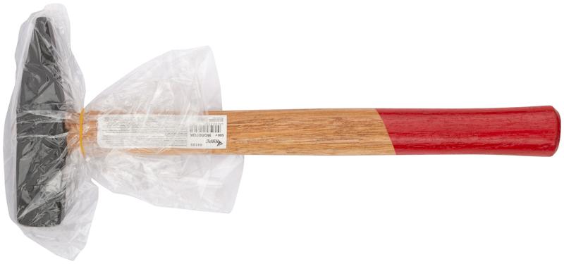 Молоток слесарный "Оптима" 500г деревянная ручка КУРС 44105