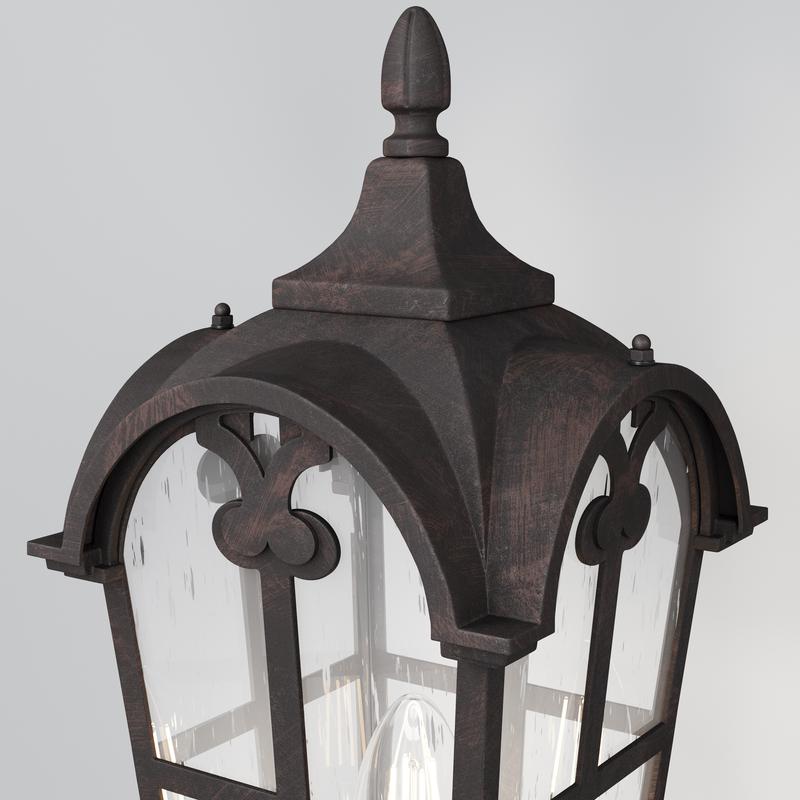 Светильник Albion 1х60Вт E27 IP44 ландшафтный Maytoni O413FL-01BZ