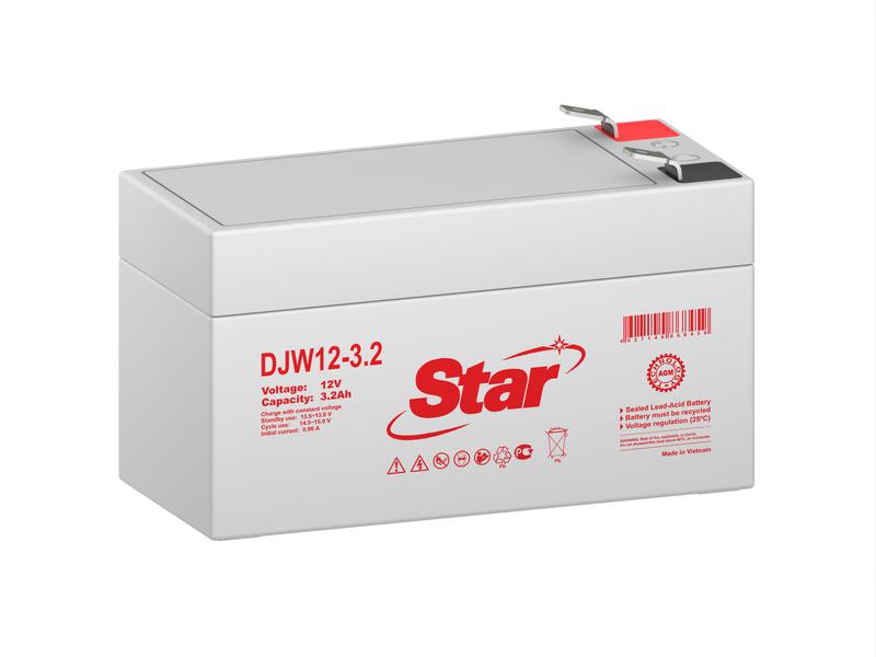 Аккумулятор 12В 3.2А.ч Star DJW12-3.2