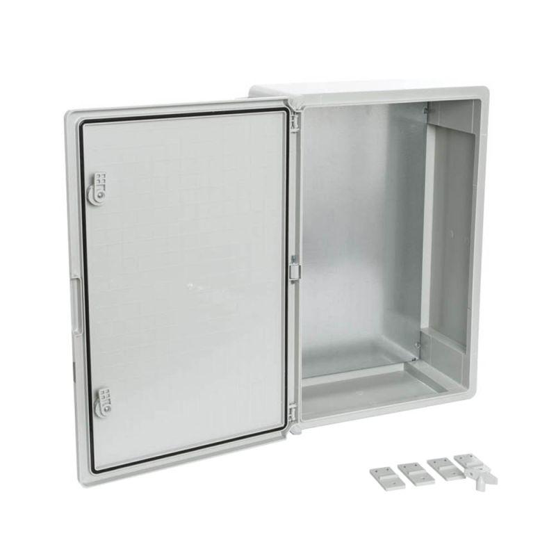 Корпус пластиковый с монтажной панелью ЩМП IP65 сер. дверь 700х500х250 Промрукав PR08.26487