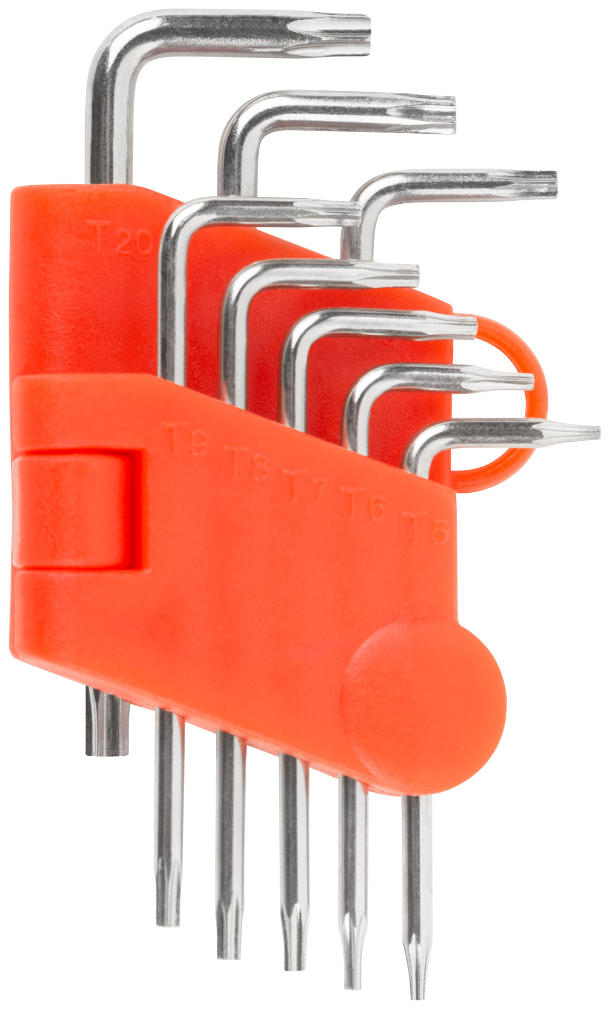 Ключи TORX CrV 8 шт. Т5-Т20, в пластиковом держателе