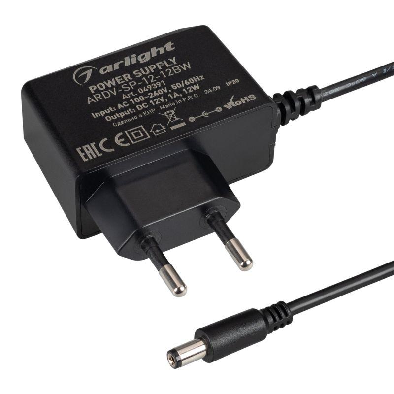 Блок питания ARDV-SP-12-12BW (12В 1А 12Вт) адаптер Arlight 049391