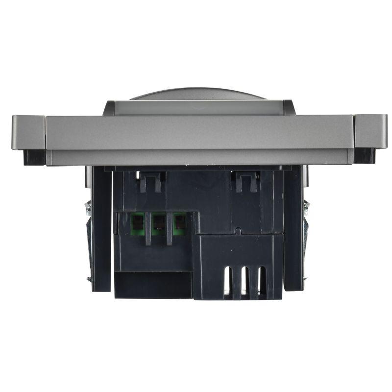 Датчик движения FORTE&PIANO FP556 с LED подсветкой сталь IEK FP-MS11-N-150-05-K46