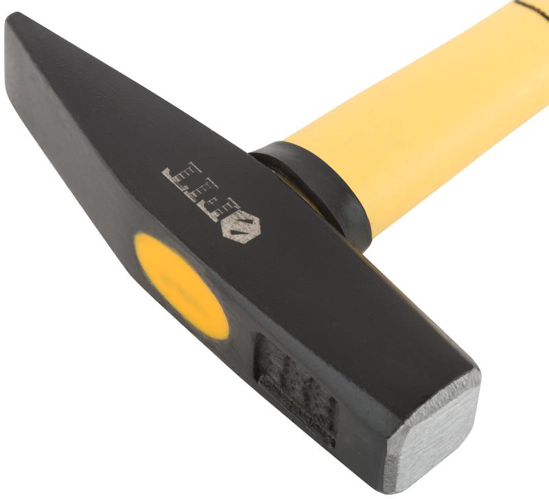 Молоток кованый 200г фибергласовая ручка FIT 44282