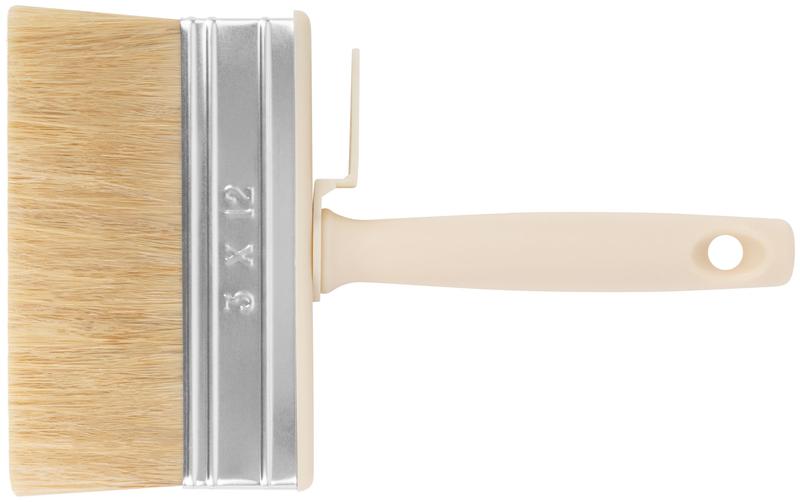 Макловица "мини" 30х120мм натур. свет. щетина пластик. корпус КУРС 01663