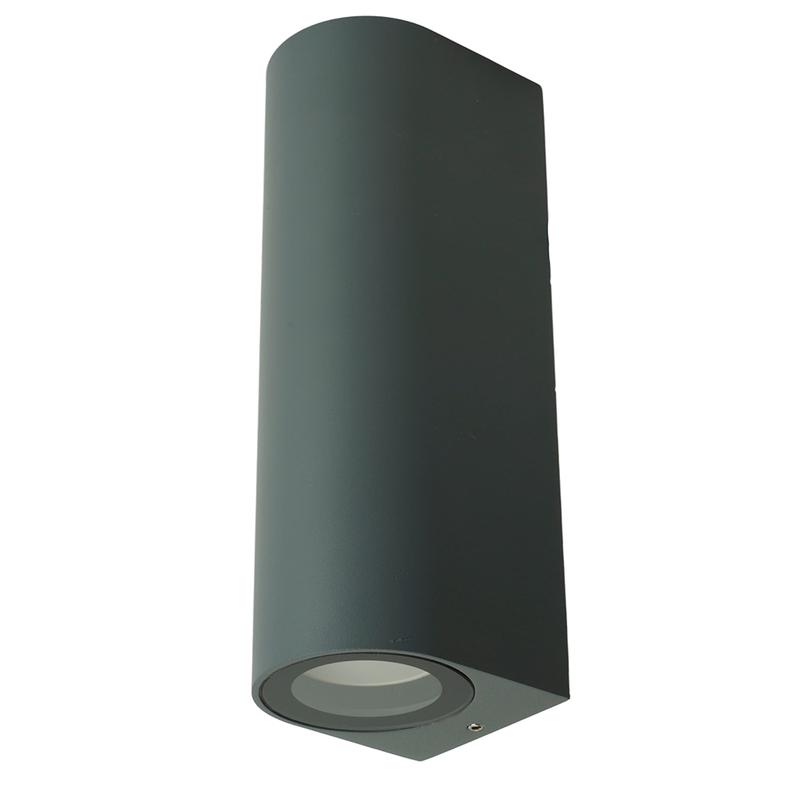 Светильник садово-парковый 230хH024 сер. (на стену) FERON 51312