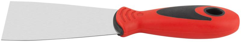 Шпатель 60мм прорезиненная ручка нерж. сталь КУРС 06712