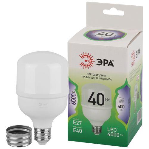 Лампа светодиодная GREEN LINE POWER T80-40W-865-E27/E40 GL 40Вт колокол 6500К свет холод. E27/E40 Эра Б0067048