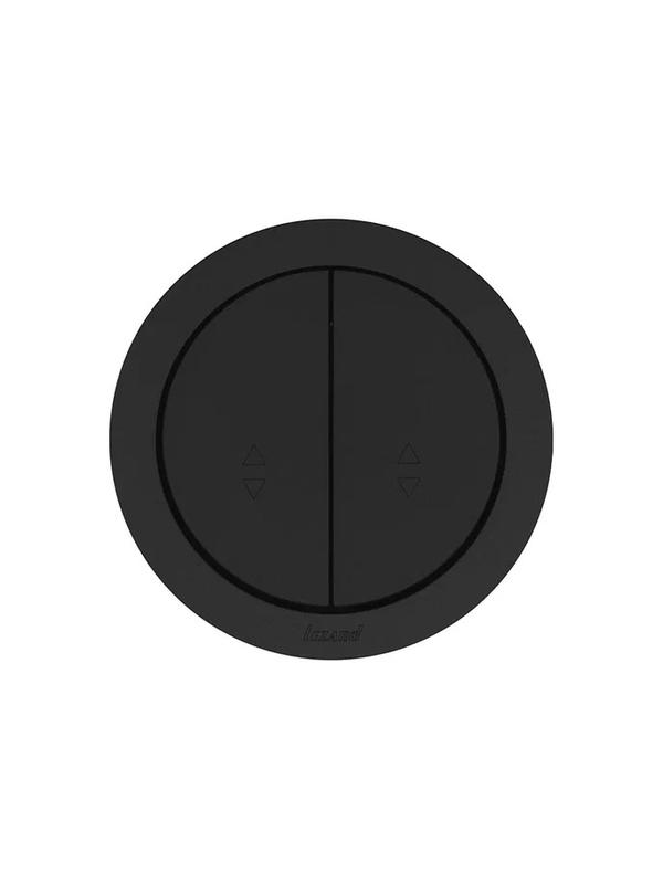 Выключатель проходной 2-кл. СП OSEN 10А IP20 механизм черн. бархат LEZARD 743-4288-106