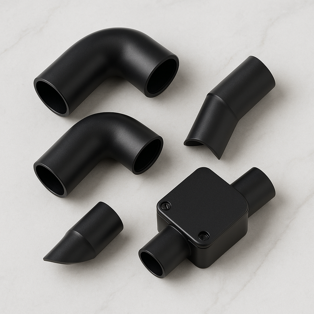 Повороты и отводы труб