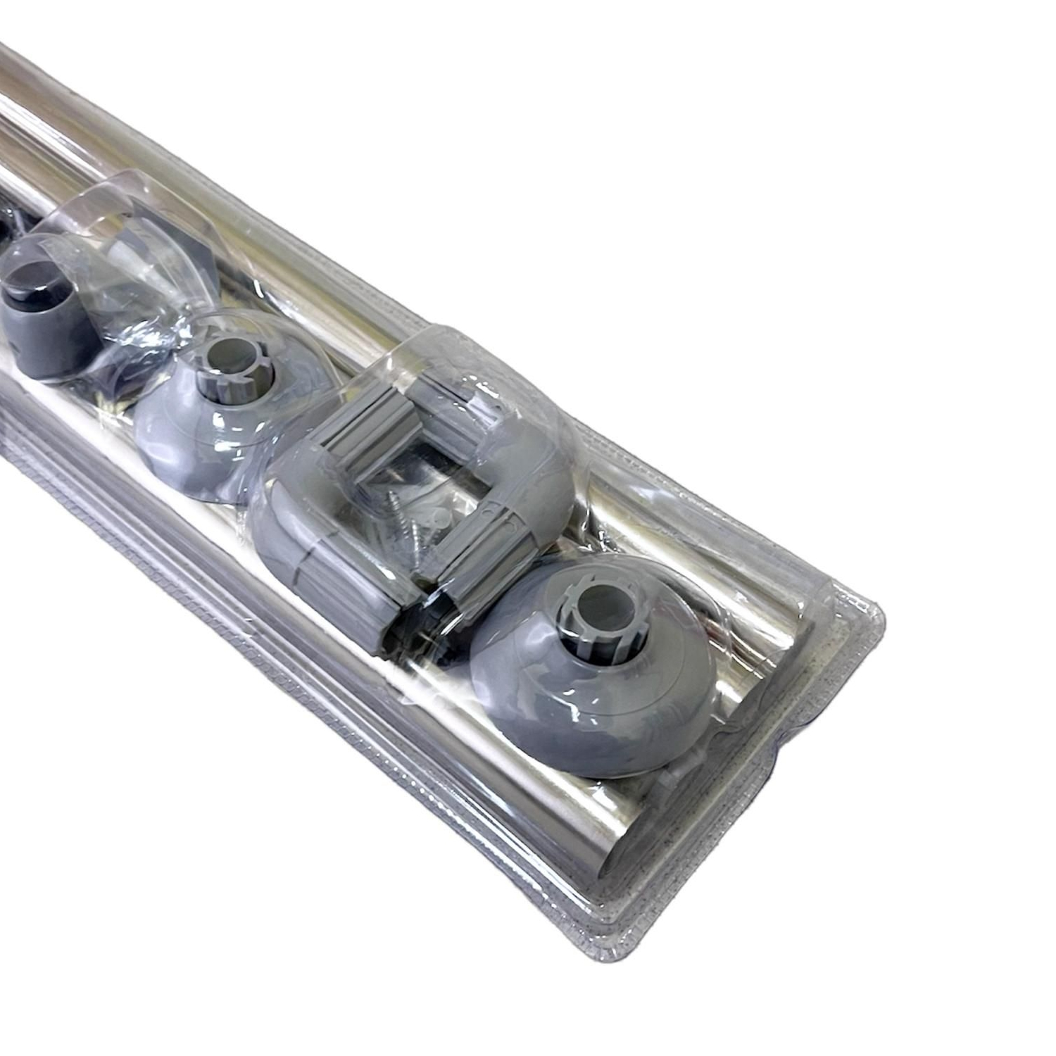 Карниз угловой для ванной Savol SK-8019W, хром