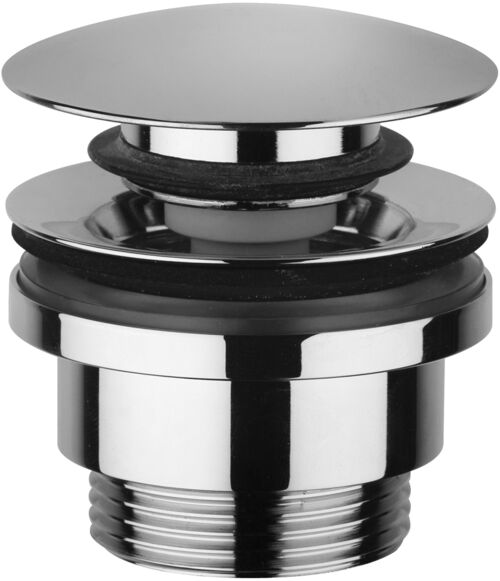 Универсальный донный клапан клик-клак 1 1/4" из латуни цвет хром Paffoni ZSCA050CR Хром