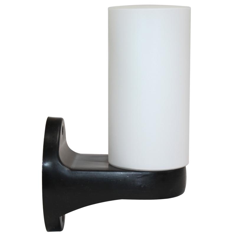 Светильник НБУ 06-60-02 "Цилиндр 1" 60Вт E27 IP44 матов. опал/корпус черн. (инд. упак.) Элетех 1030480109