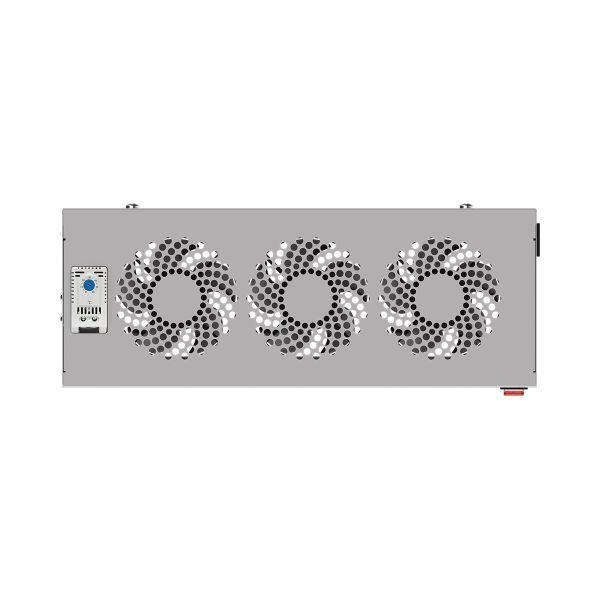 Блок охлаждения TERACOM PRO 3 вентилятора с выключателем серый TRP-FN-31-GR