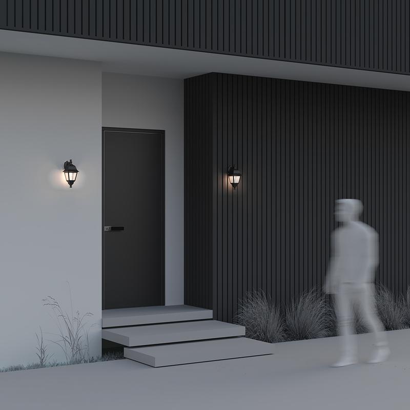 Светильник Abbey Road 1х60Вт E27 IP44 бра настен. Maytoni O003WL-01B