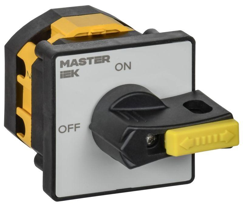 Переключатель кулачковый 16А (сх. 91) стандартная рукоятка IEK MI-CS10-016-091