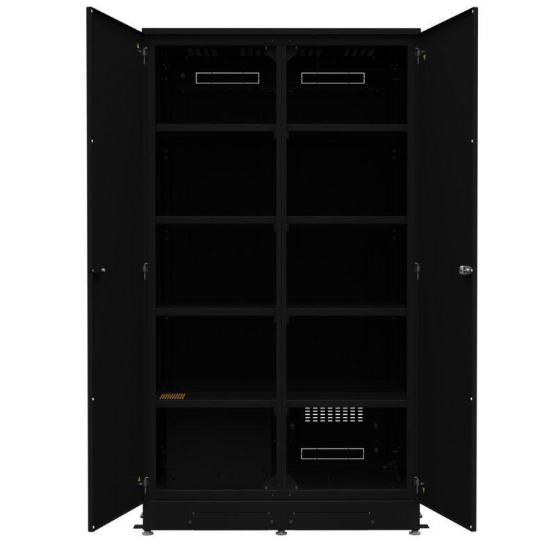 Шкаф батарейный Ш=1100мм черн. SE BC1100B