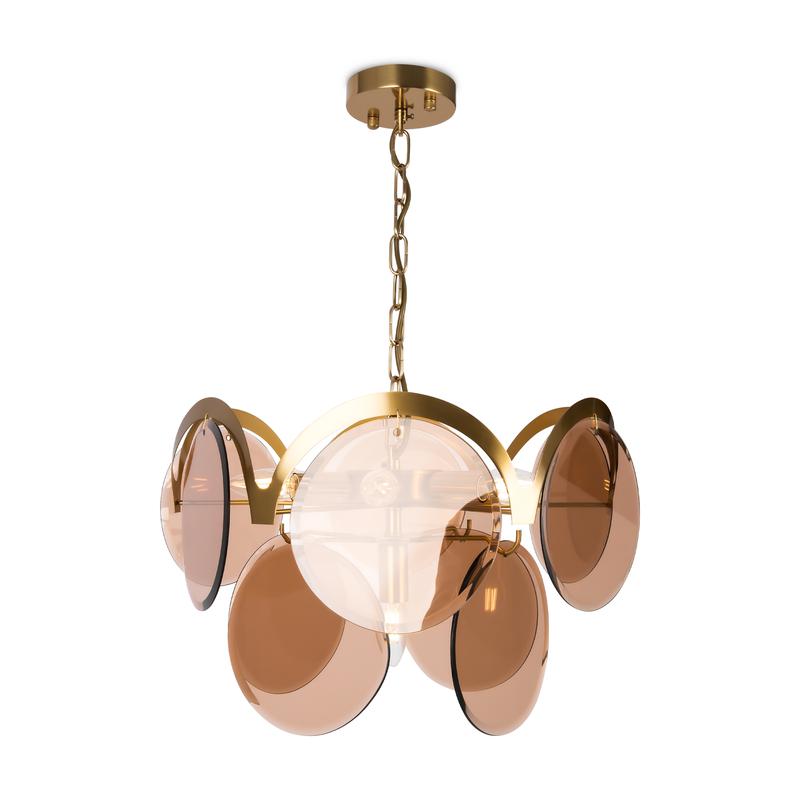 Светильник Tea 60Вт E14х7 IP20 подвесной Freya FR5146PL-07G