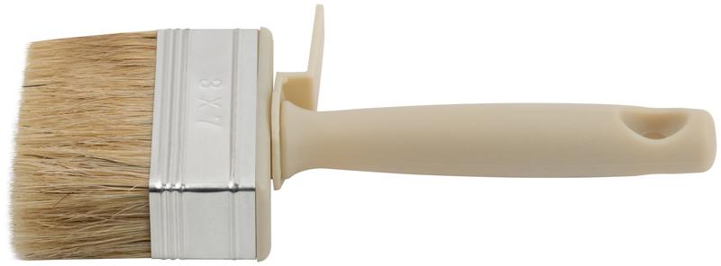 Макловица "мини" 30х70мм натур. свет. щетина пластик. корпус КУРС 01661