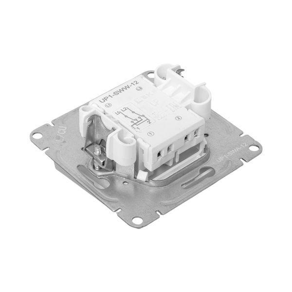 Выключатель перекрестный 1-кл. СП Эпика механизм алюм. EKF UP1-SWA-12