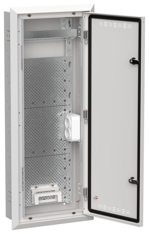 Корпус мультимедиа ЩРв-60 (1х60) TITAN 5 бел. IEK TI5-51-V-060-30