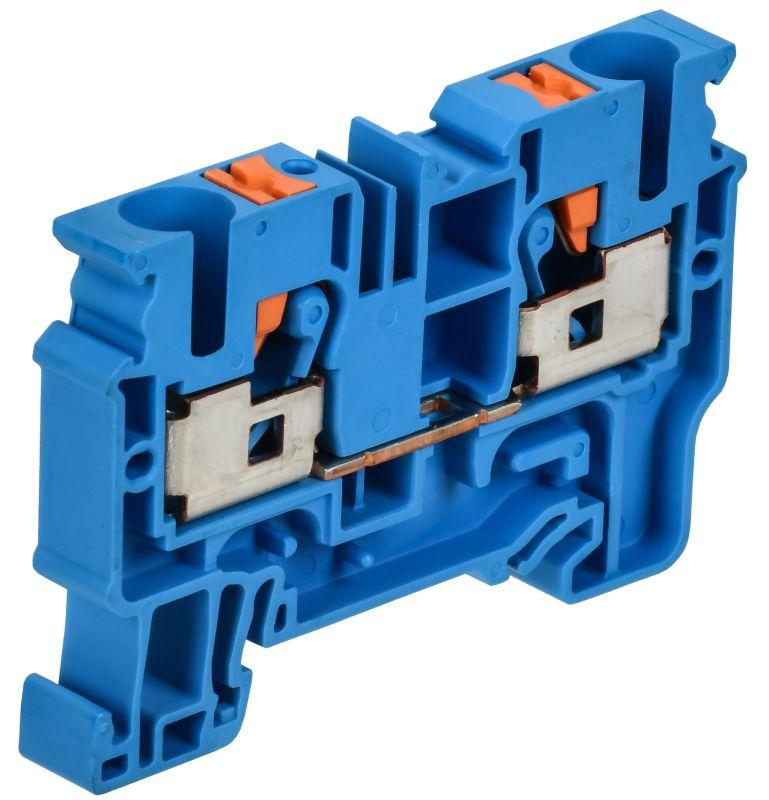 Клемма пружинная Push In CP 10кв.мм син. ARMAFIX IEK AF-CT20-00-K07-010