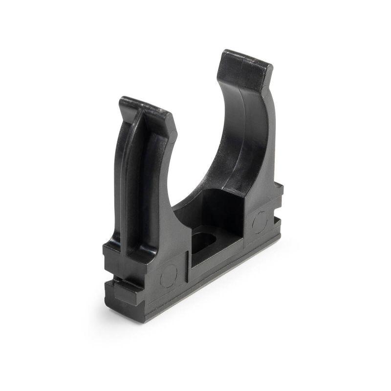 Держатель для труб (клипса) d40 черн. Fortisflex 91054