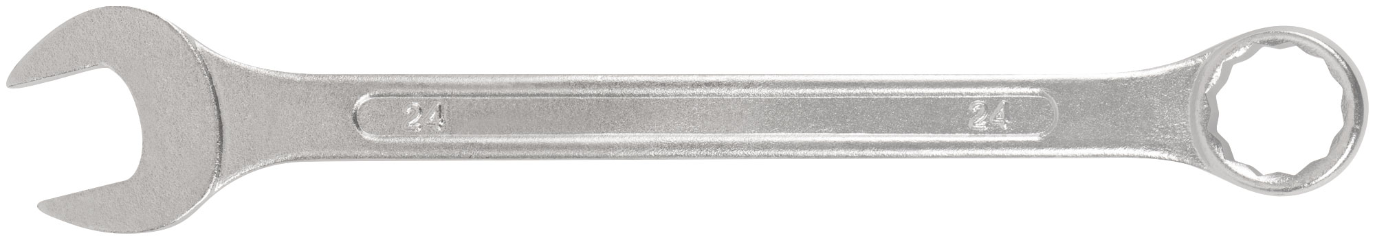 Ключ комбинированный "Хард", хромированное покрытие 24 мм