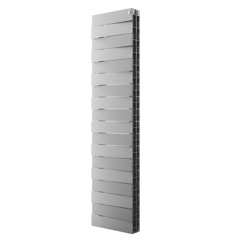 Радиатор PianoForte Tower 300 18 секц. биметал. Silver Satin Royal Thermo НС-1345748