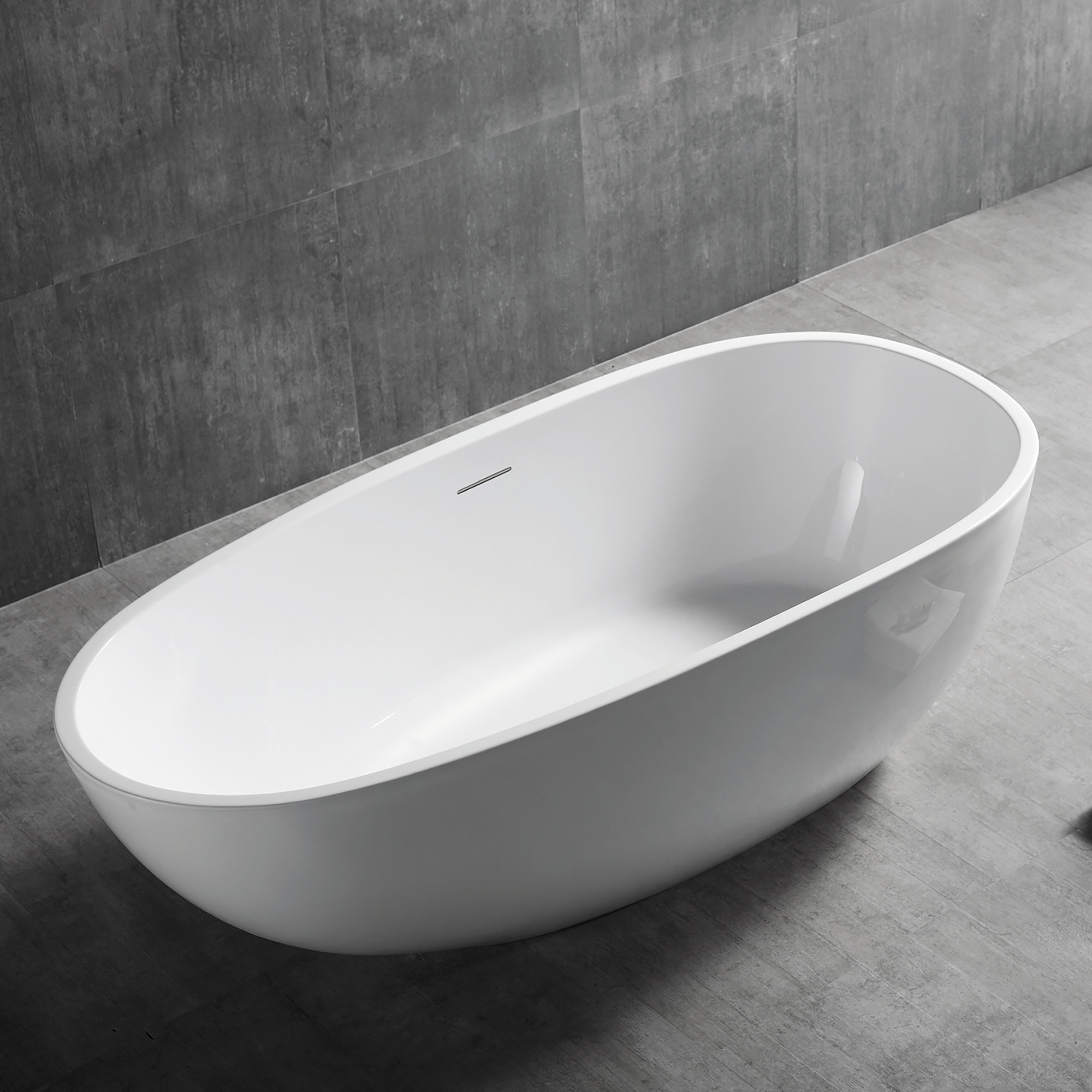 Акриловая ванна ABBER AB9356-1.5 белая