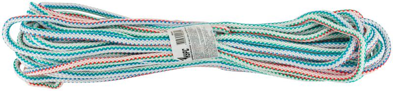 Веревка вязаная полипропиленовая 10ммх20м р/н=350кгс КУРС 68386