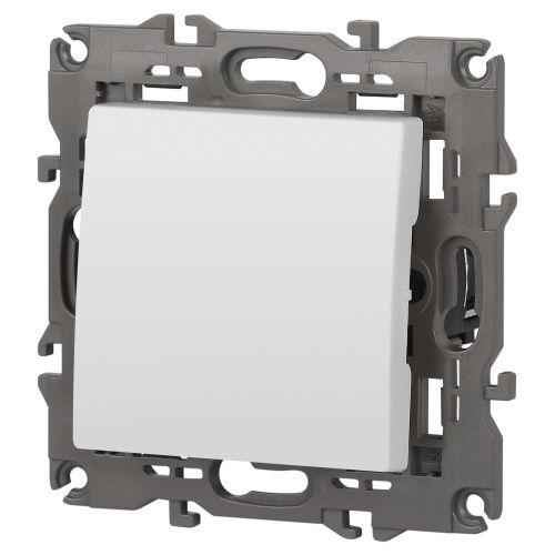 Переключатель Elegance 14-1103-01М 250В 10АХ матов. бел. Эра Б0065788