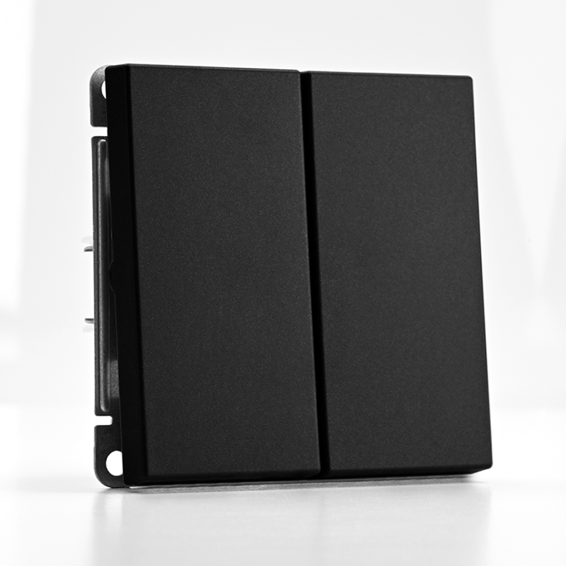 Выключатель 2-кл. ArtGallery (сх. 5) 10AX механизм базальт SE GAL001451