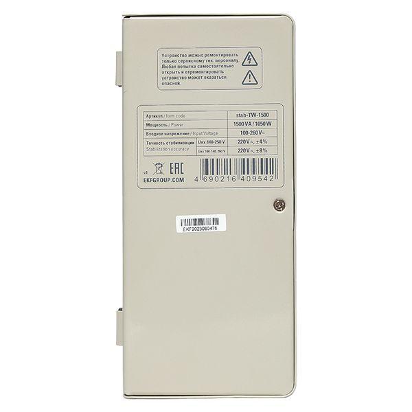 Стабилизатор напряжения электронный с возможностью настенного монтажа TITAN -TW-1500 EKF stab-TW-1500
