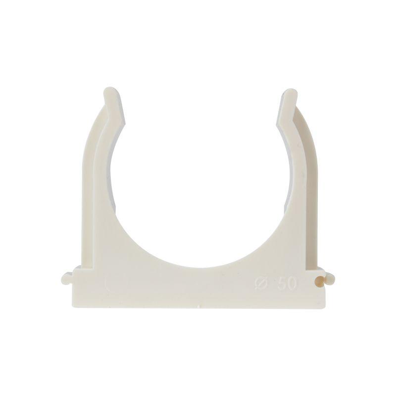 Держатель для труб (клипса) d50мм для монтажного пистолета бел. Rexant 28-0450-3