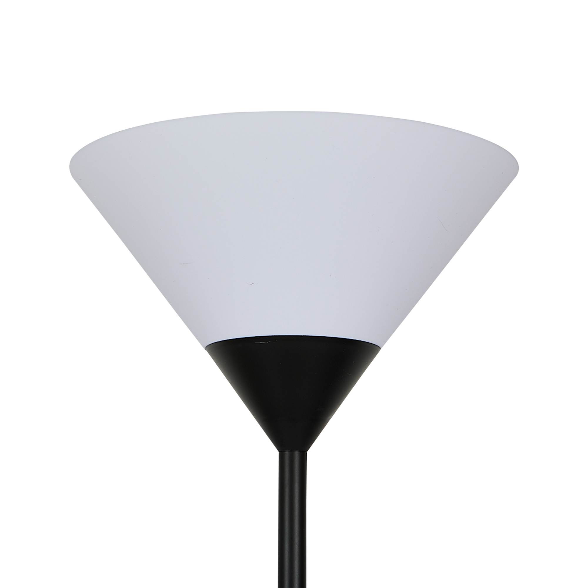 Торшер UML-T520 E27+E14 BLACK/WHITE напольный под лампу Е27 и Е14 2х60W черный/белый