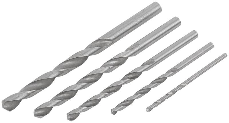 Набор сверл по металлу HSS угол заточки 118град. в блистере 5шт (2-3-4-5-6мм) MOS 35605М