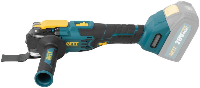 Инструмент многофункциональный аккумуляторный бесщеточный 20В 10500-20000ход/мин FIT 79921