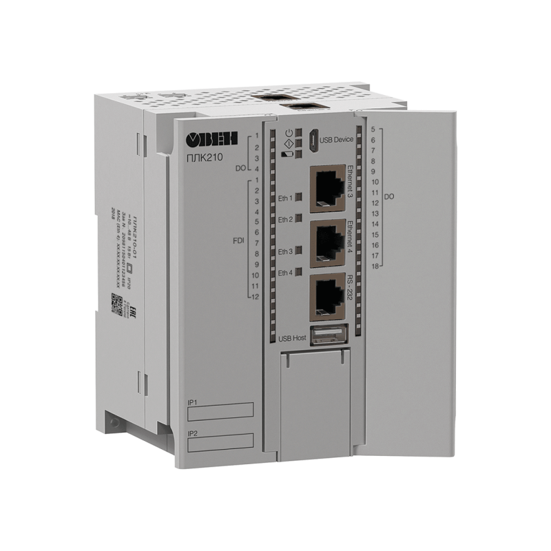 Контроллер программируемый логический ПЛК210-13-CS ОВЕН 136488