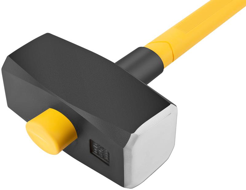 Кувалда кованая 900мм 10кг фибергласовая обратная усилен. ручка FIT 45255