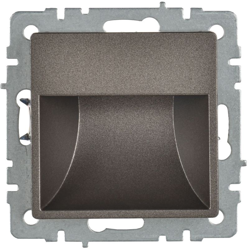 Подсветка светодиодная BRITE встраив. ПЛ20-БрТБ механизм бронза IEK BR-FL20-K45