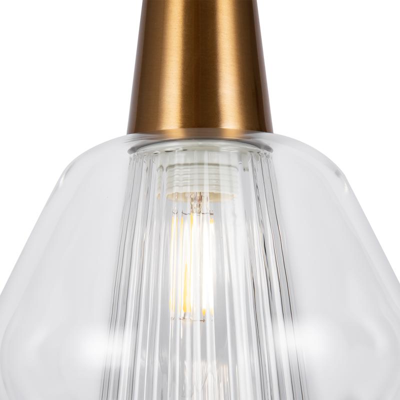 Светильник Copita 40Вт E14х1 IP20 подвесной Freya FR8007PL-01GB