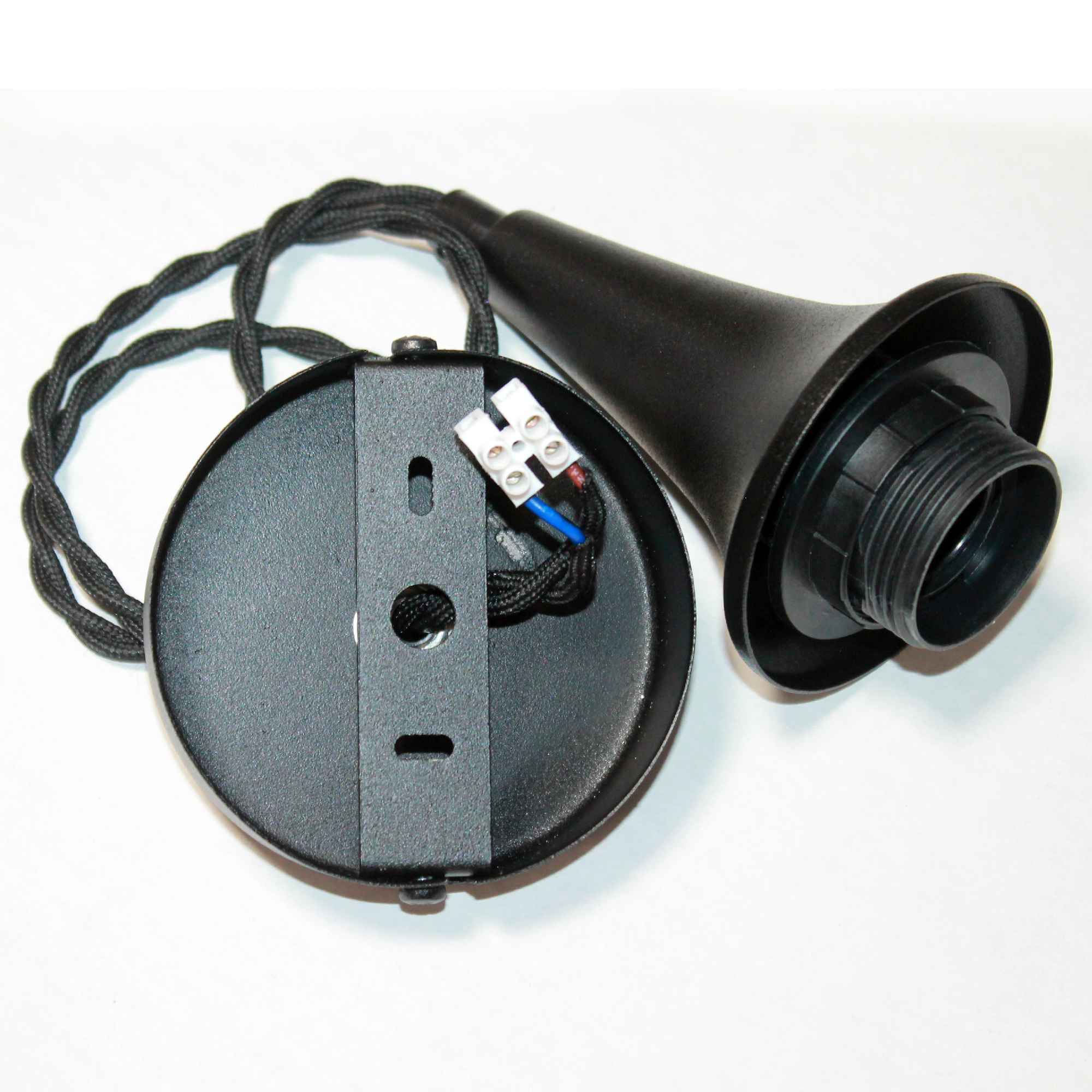 Светильник Винтаж 245 НСБ 72-60 М56 Морская волна /шнур черн. ИУ