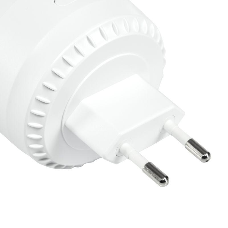 Отпугиватель грызунов ультразвуковой на площадь S=40кв.м с ночником 220В ЧЕТЫРЕ СЕЗОНА 71-0078-F