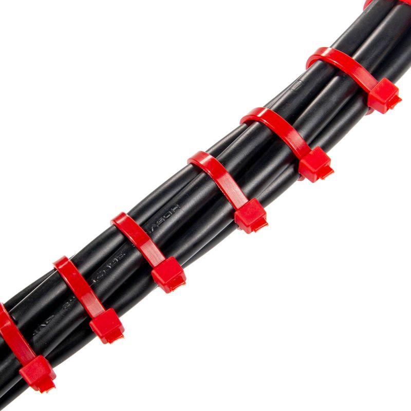 Хомут нейлоновый КСС 5х400 зел. (уп.100шт) Fortisflex 90331