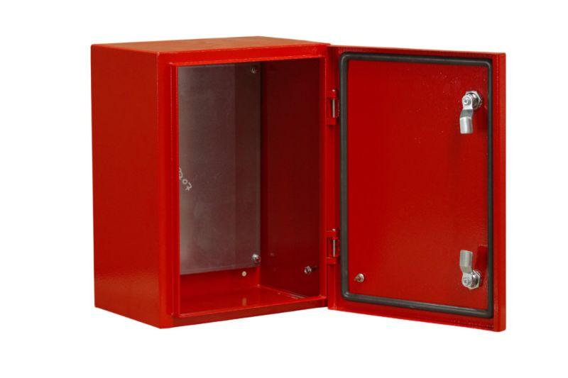 Корпус металлический ЩРНМ IP55 300х250х200 RAL3020 DEKraft 32525DEK