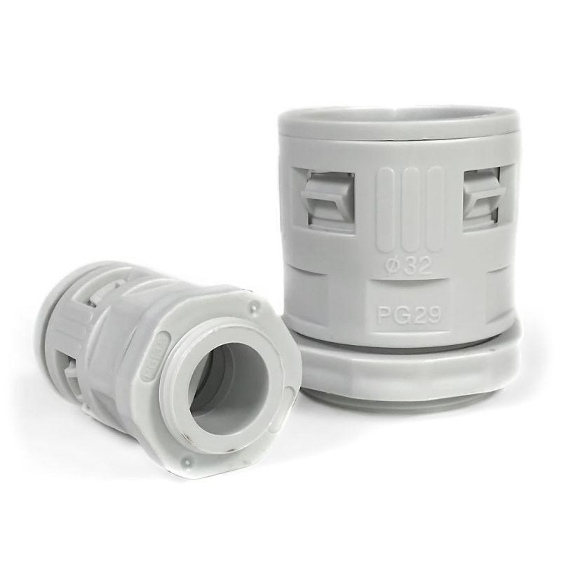 Муфта вводная для гофрированных труб ВМ-ГТ d20мм сер. Промрукав PR08.3269